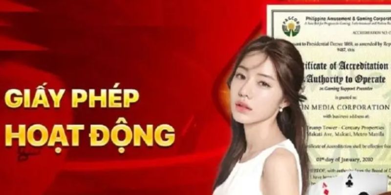 Pg88 sở hữu giấy phép hoạt động uy tín